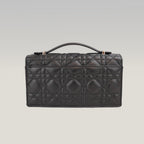 Borsa a Catena Mini My Dior Nera in Pelle Cannage con Charms D.I.O.R.