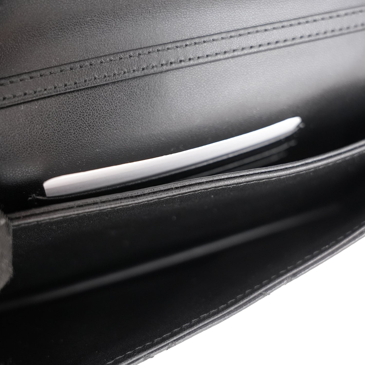 Borsa a Catena Mini My Dior Nera in Pelle Cannage con Charms D.I.O.R.