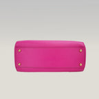 Dolce & Gabbana Miss Sicily 26 Medium in Pelle Fucsia con Tracolla e Dettagli Dorati
