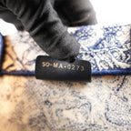 Dior Medium Book Tote Blue Toile de Jouy Zoo Embroidered Canvas Tote Bag
