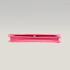 Dior Lady Dior Clutch con Catena in Pelle di Agnello Rosa Cannage