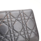 Dior Miss Dior Promenade WOC in Pelle di Agnello Nera Cannage con Catena Dorata