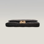 Dior Miss Dior Promenade WOC in Pelle di Agnello Nera Cannage con Catena Dorata
