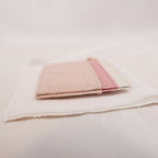 Portacarte Dior Lady Dior Rosa in Pelle Cannage con Charms D.I.O.R.