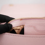 Dolce & Gabbana Sicily Medium Bag Rosa in Pelle Dauphine con Tracolla Regolabile