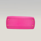 Dolce & Gabbana Sicily 26 Borsa Fucsia in Pelle con Dettagli Dorati