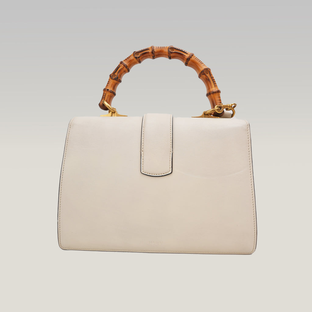 Gucci Dionysus Bamboo Borsa a Mano in Pelle Multicolor con Manico in Bambù e Tracolla