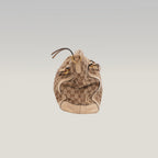 Gucci Miss GG Borsa a Spalla in Tela GG Monogram Beige e Marrone con Finiture in Pelle Beige e Dettagli Dorati
