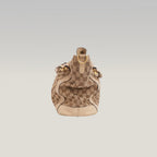 Gucci Miss GG Borsa a Spalla in Tela GG Monogram Beige e Marrone con Finiture in Pelle Beige e Dettagli Dorati
