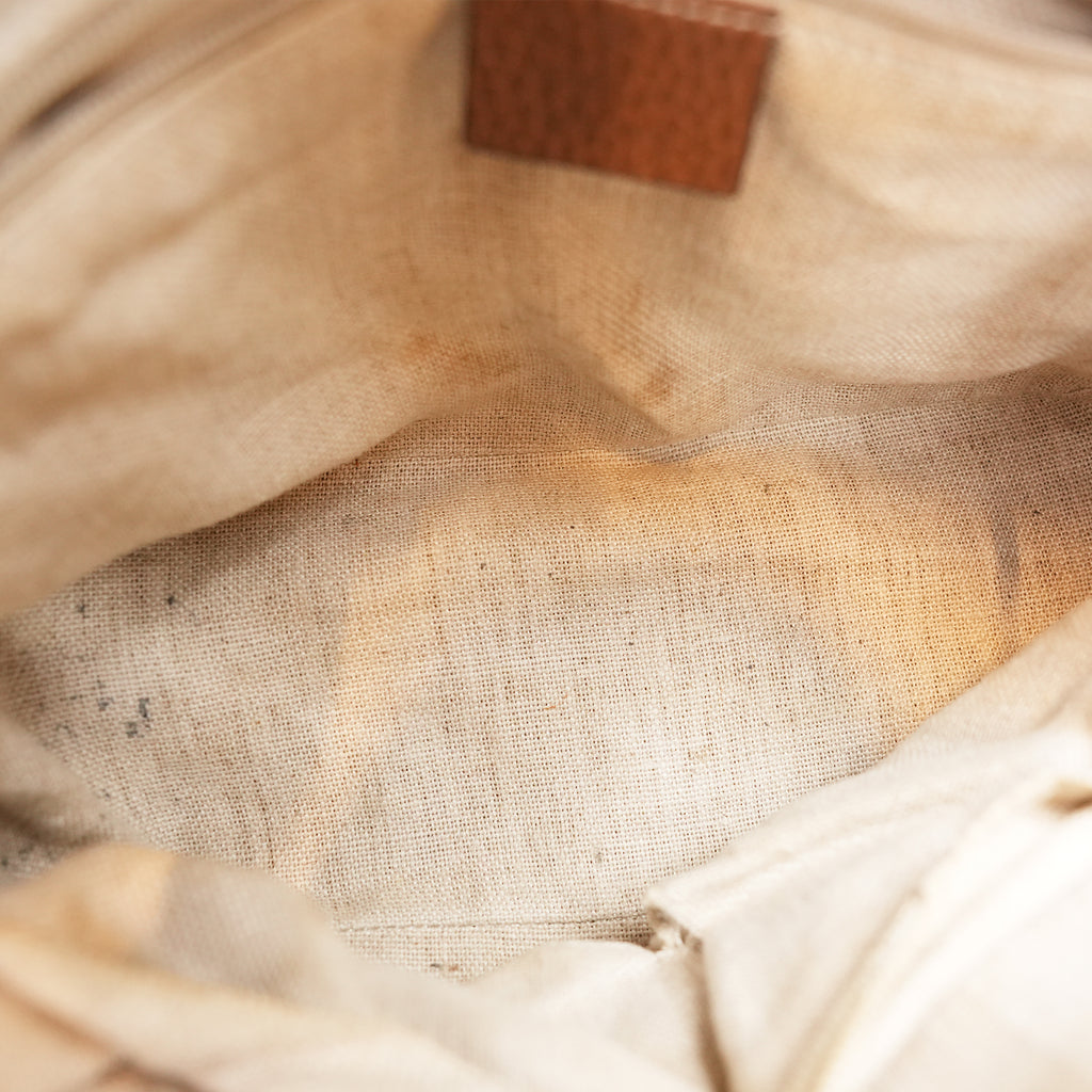Gucci Bree Small Borsa a Mano in Tela GG Supreme Beige e Marrone con Finiture in Pelle