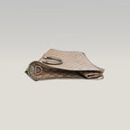 Gucci Joy Briefcase Borsa Portadocumenti in Tela GG Supreme Beige e Marrone con Finiture in Pelle Grigia