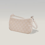 Gucci Gossip Small GG Canvas Shoulder Bag in Beige