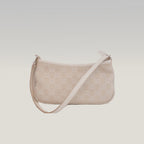 Gucci Gossip Small GG Canvas Shoulder Bag in Beige