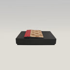 GUCCI Portacarte GG Beige e Marrone con Pelle Rossa – Condizioni Eccellenti con Scatola
