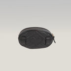 Gucci GG Marmont Marsupio Piccolo in Pelle Matelassé Nera con Logo Double G Dorato