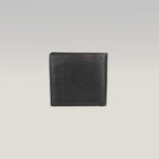 Gucci Portafoglio Bifold in Pelle Martellata Nera con Logo Gucci – Portafoglio Compatto da Uomo