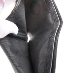 Gucci Portafoglio Bifold in Pelle Martellata Nera con Logo Gucci – Portafoglio Compatto da Uomo
