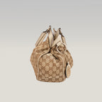 Gucci Sukey Medium GG Canvas and Leather Tote Bag Vintage