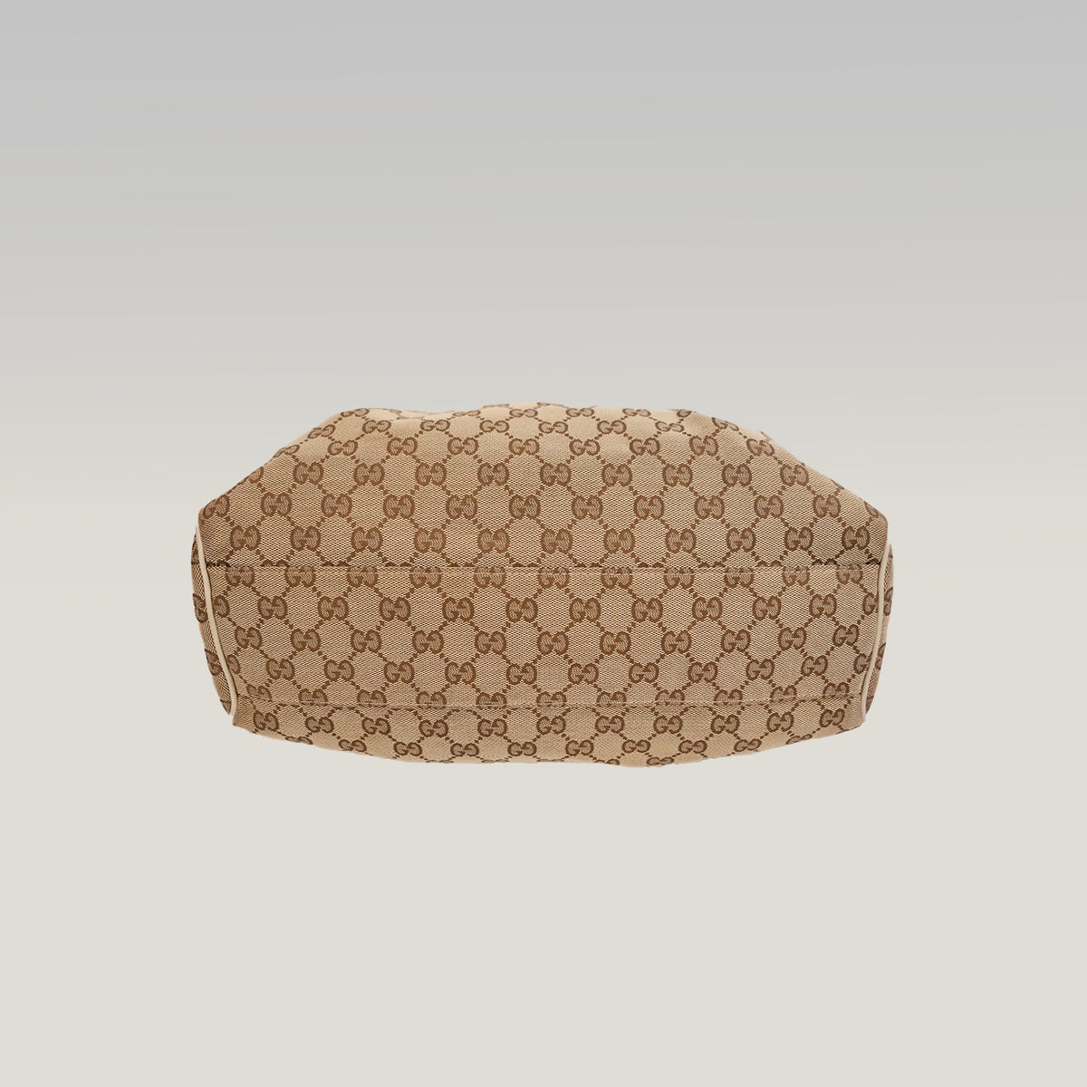 Gucci Sukey Medium GG Canvas and Leather Tote Bag Vintage