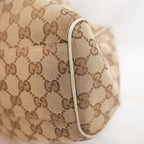 Gucci Sukey Medium GG Canvas and Leather Tote Bag Vintage