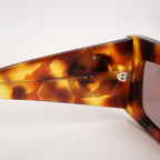 Gucci  Butterfly Havana Sunglasses with Gold Interlocking GG Logo