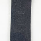 Cintura Gucci GG Marmont Nera in Pelle con Fibbia Doppia G Argentata – Taglia 95