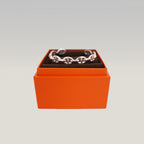 Bracciale Hermès Chaîne d’Ancre in Argento 925 con Maglie Iconiche e Scatola