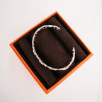 Bracciale Hermès Chaîne d’Ancre in Argento 925 con Maglie Iconiche e Scatola