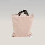 Hermès Petit H Multicolor Silk and Canvas Tote Bag with Leather Handles