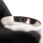 Hermès Clic H PM Bracciale Rigido in Metallo Argentato con Smalto Parme