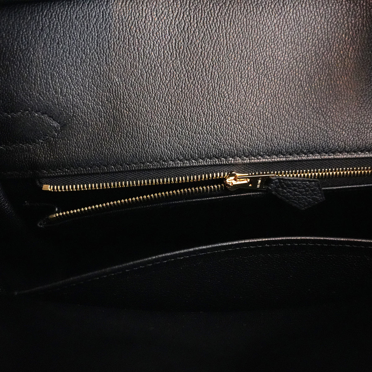 Hermès Birkin 30 Noir Togo Leather Gold Hardware Full Set New