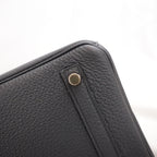 Hermès Birkin 30 Noir Togo Leather Gold Hardware Full Set New