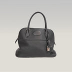 Hermès Bolide 31 Black Togo Leather Handbag with Gold Hardware