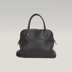 Hermès Bolide 31 Black Togo Leather Handbag with Gold Hardware