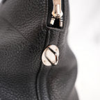 Hermès Bolide 31 Black Togo Leather Handbag with Gold Hardware