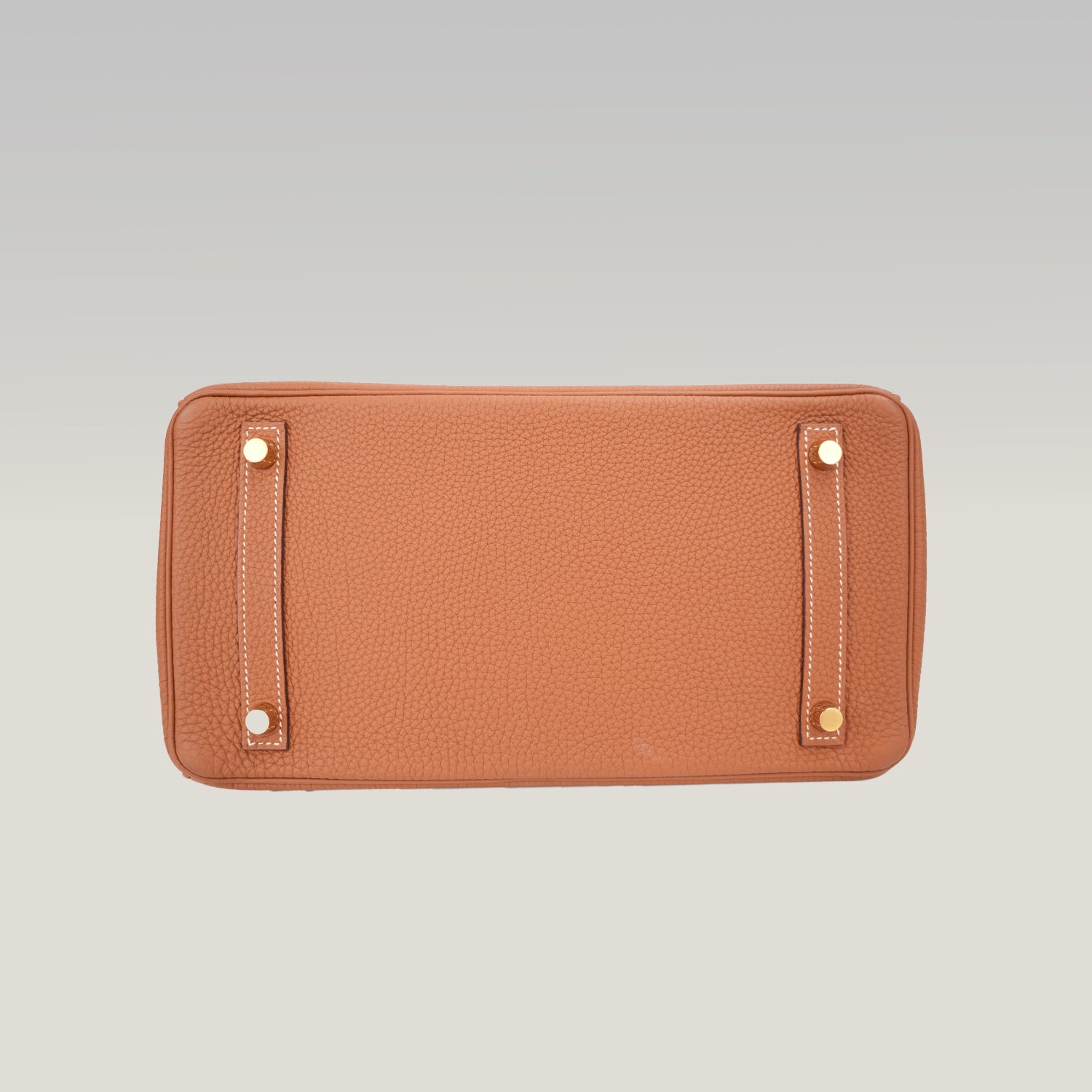 Hermès Birkin 35 Borsa a Mano in Pelle Clemence Gold con Hardware Dorato