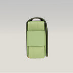 Hermès Geta Vert Criquet Chevre Mysore Leather Crossbody Bag with Gold Hardware