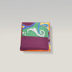 Hermès L'Instruction du Roy en l'Exercice de Monter à Cheval Foulard Carré 90 in Seta Viola Multicolore con Motivi Equestri