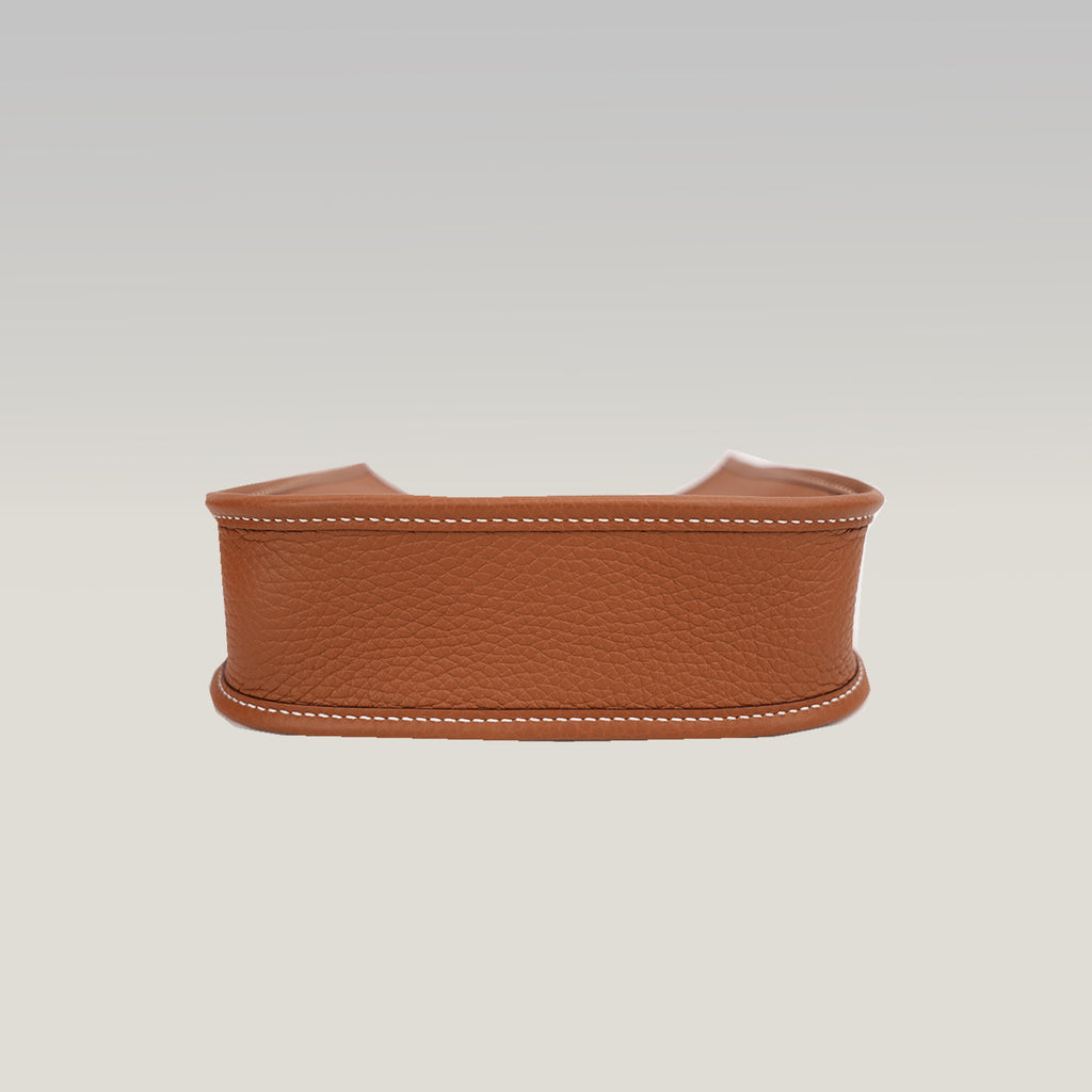 Hermès Evelyne Mini TPM Gold in Pelle Taurillon Clemence con Tracolla