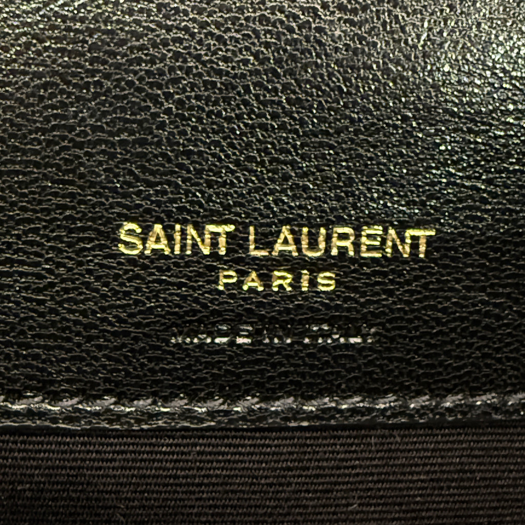 Saint Laurent LouLou Small – Borsa a Spalla Trapuntata a Chevron