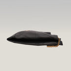 Saint Laurent Jamie 4.3 Shoulder Bag Black Quilted Grained Leather with Cassandre Logo