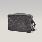 Louis Vuitton Mini Soft Trunk Monogram Eclipse Canvas Crossbody Bag Black