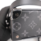 Louis Vuitton Mini Soft Trunk Monogram Eclipse Canvas Crossbody Bag Black