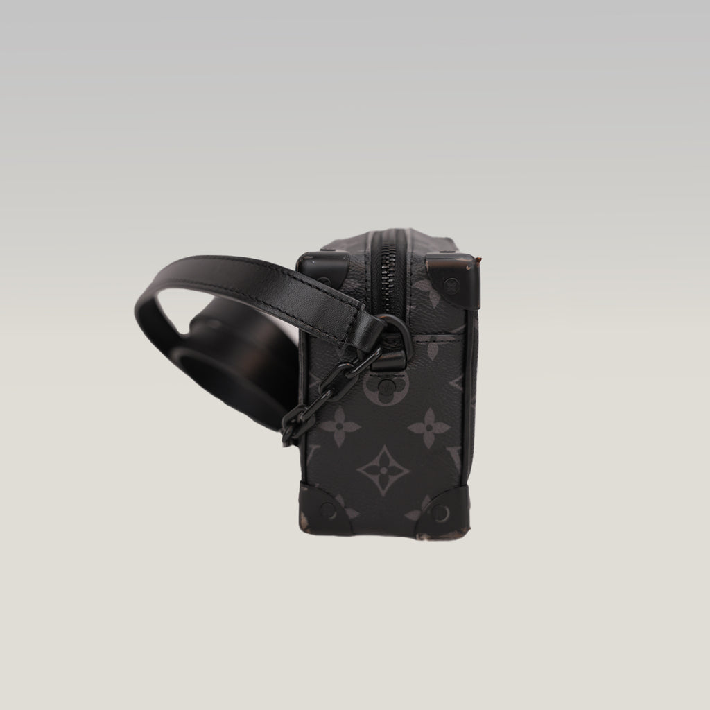 Louis Vuitton Mini Soft Trunk Monogram Eclipse Canvas Crossbody Bag Black