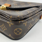 Louis Vuitton Pochette Métis Monogram Canvas Crossbody & Top Handle Bag