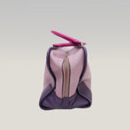 Loewe Amazona 36 Tri-Color Leather Handbag Purple Pink Leather Boston Bag