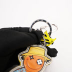 Louis Vuitton LV Friends Portachiavi Charm Spaventapasseri in Tela Monogram Multicolore