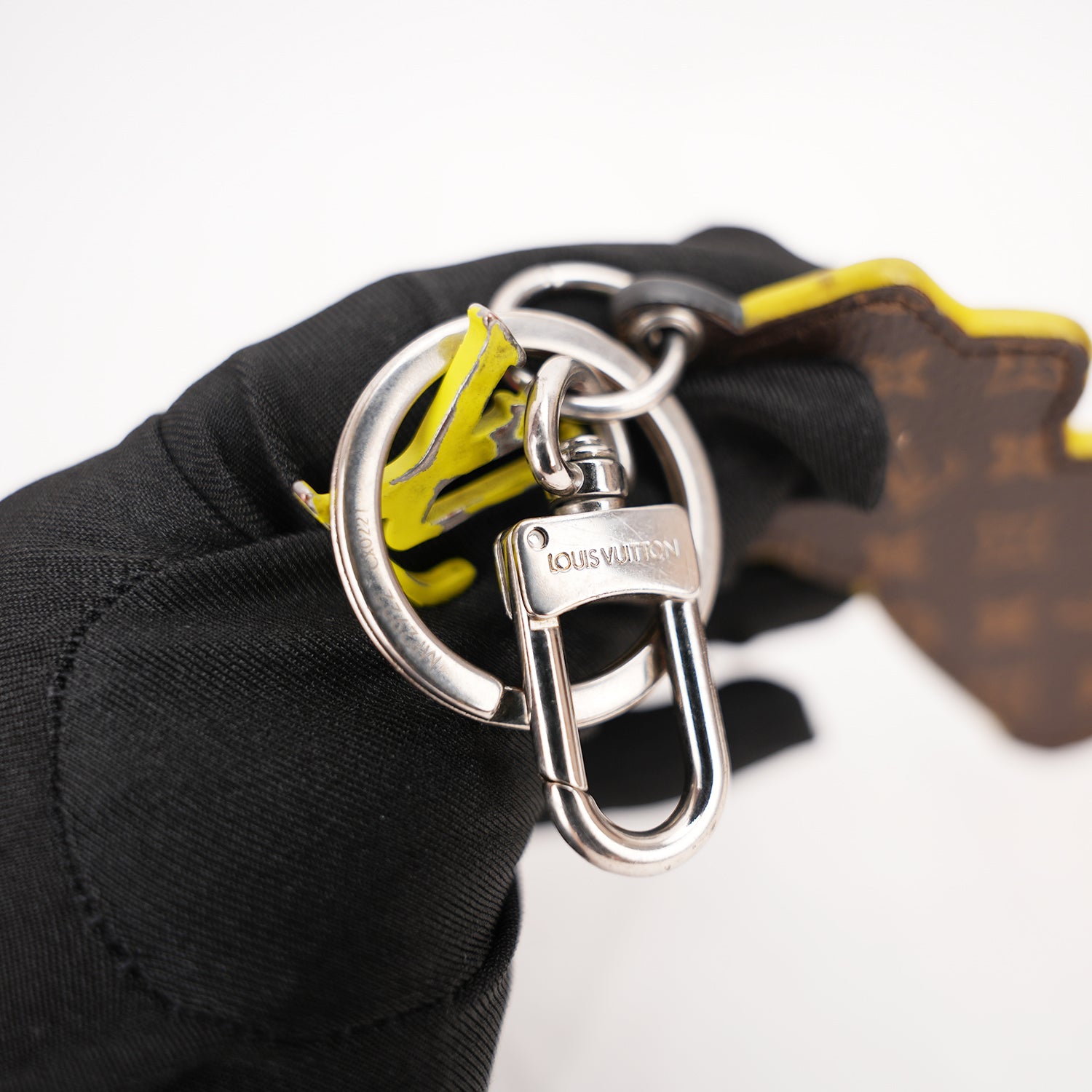 Louis Vuitton LV Friends Portachiavi Charm Spaventapasseri in Tela Monogram Multicolore