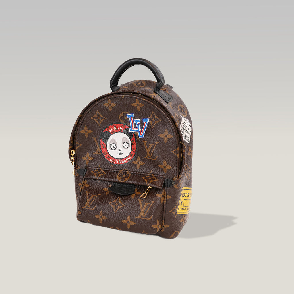 Louis Vuitton Palm Springs Mini Monogram con Patch Multicolore Edizione Limitata