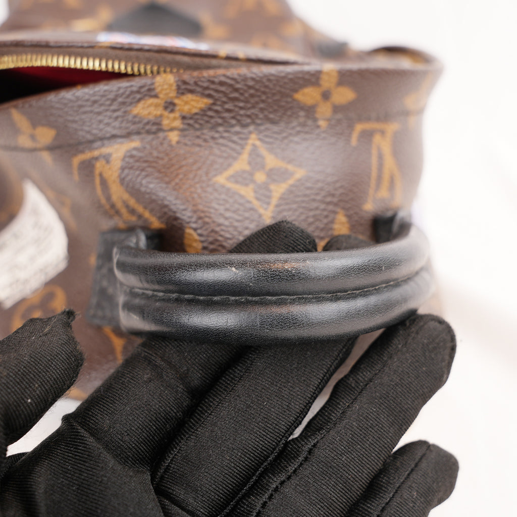 Louis Vuitton Palm Springs Mini Monogram con Patch Multicolore Edizione Limitata